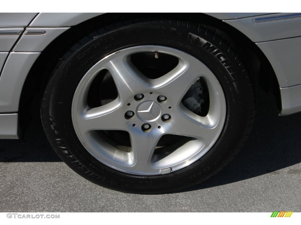 2001 C 320 Sedan - Brilliant Silver Metallic / Charcoal Black photo #6