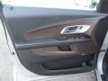 Brownstone/Jet Black 2014 Chevrolet Equinox LT AWD Door Panel