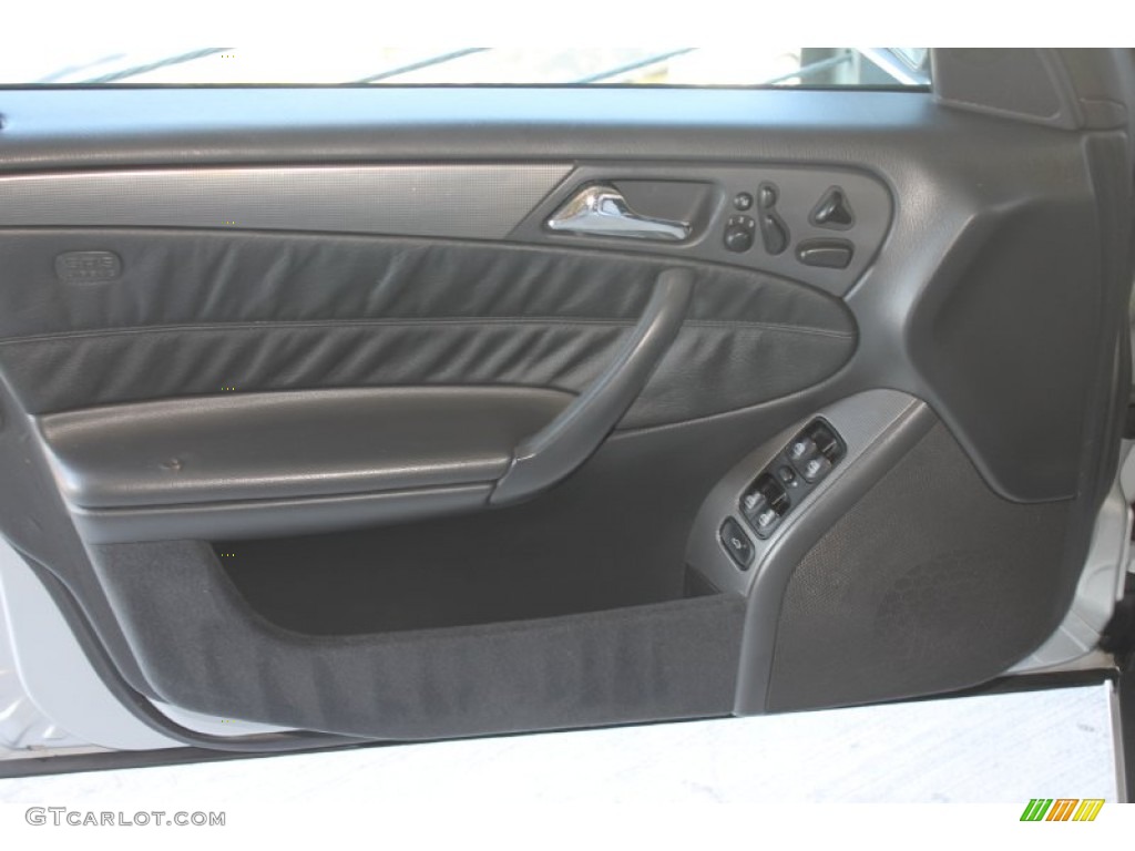2001 C 320 Sedan - Brilliant Silver Metallic / Charcoal Black photo #13