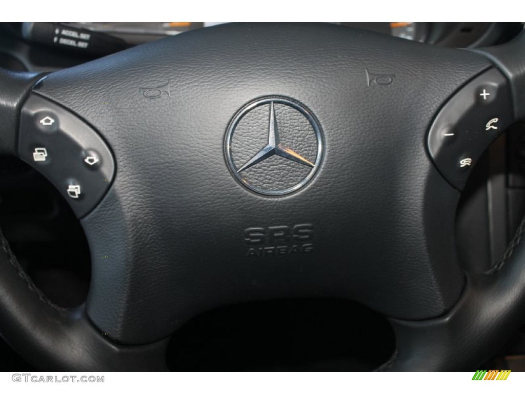 2001 C 320 Sedan - Brilliant Silver Metallic / Charcoal Black photo #17