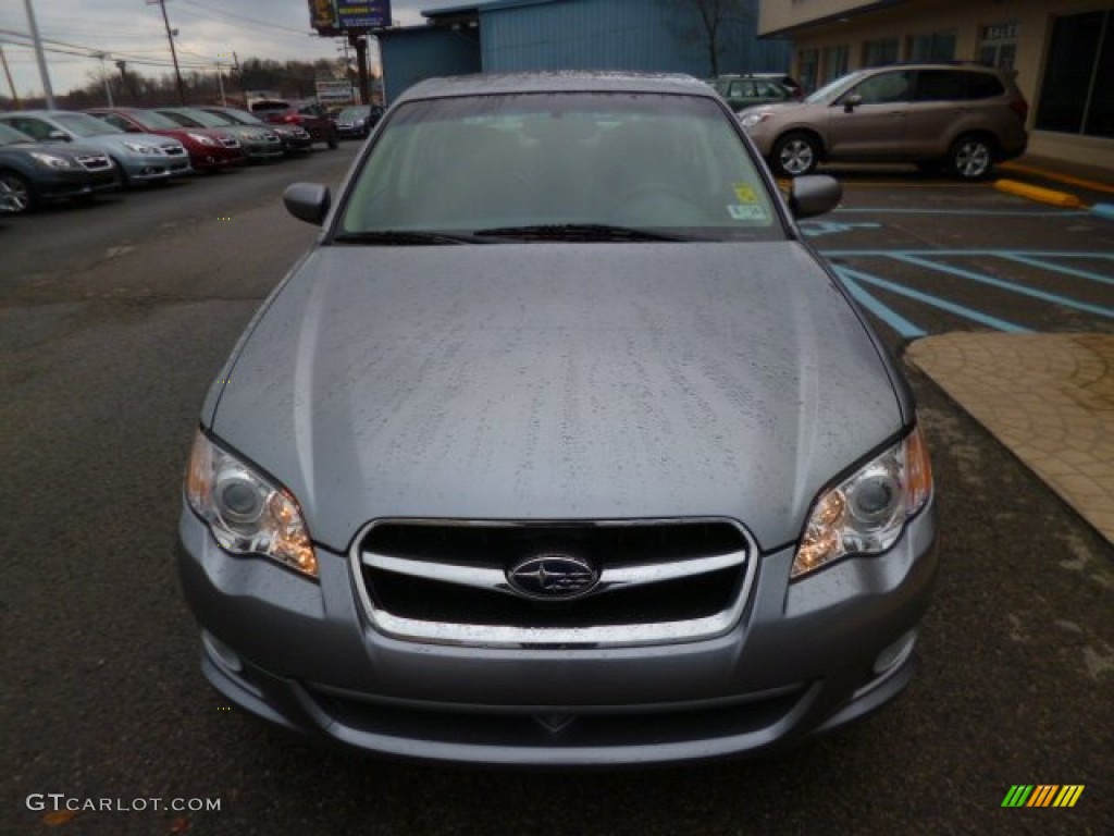 2008 Legacy 2.5i Limited Sedan - Quartz Silver Metallic / Off Black photo #2