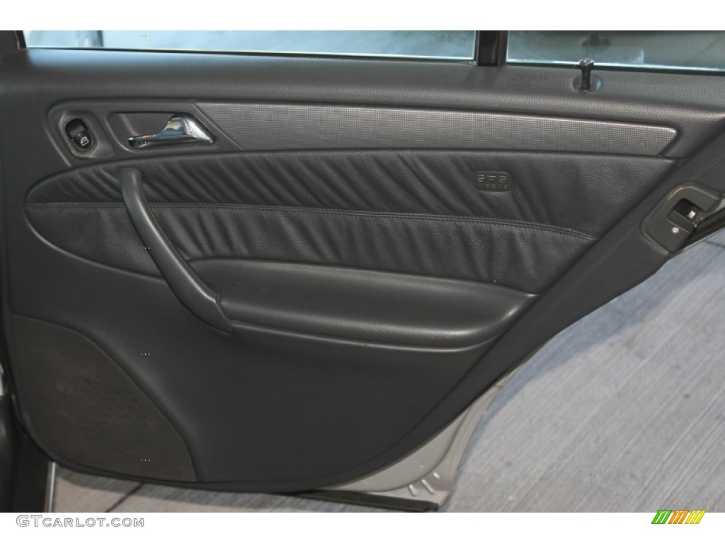 2001 C 320 Sedan - Brilliant Silver Metallic / Charcoal Black photo #29