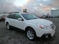 2014 Satin White Pearl Subaru Outback 2.5i Limited  photo #1