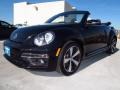 2014 Deep Black Pearl Metallic Volkswagen Beetle R-Line Convertible  photo #3