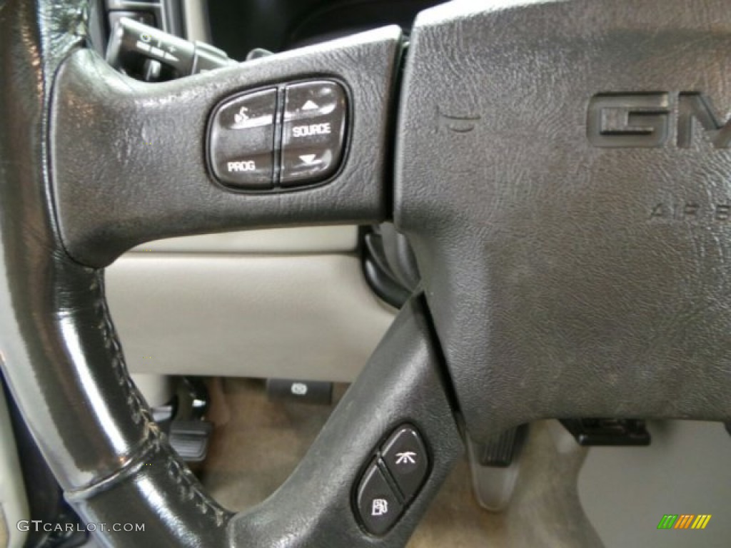 2004 Sierra 1500 SLE Extended Cab 4x4 - Carbon Metallic / Pewter photo #18