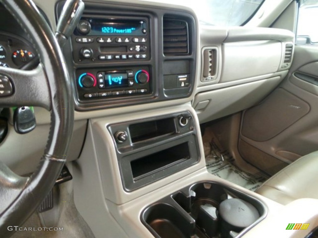 2004 Sierra 1500 SLE Extended Cab 4x4 - Carbon Metallic / Pewter photo #25
