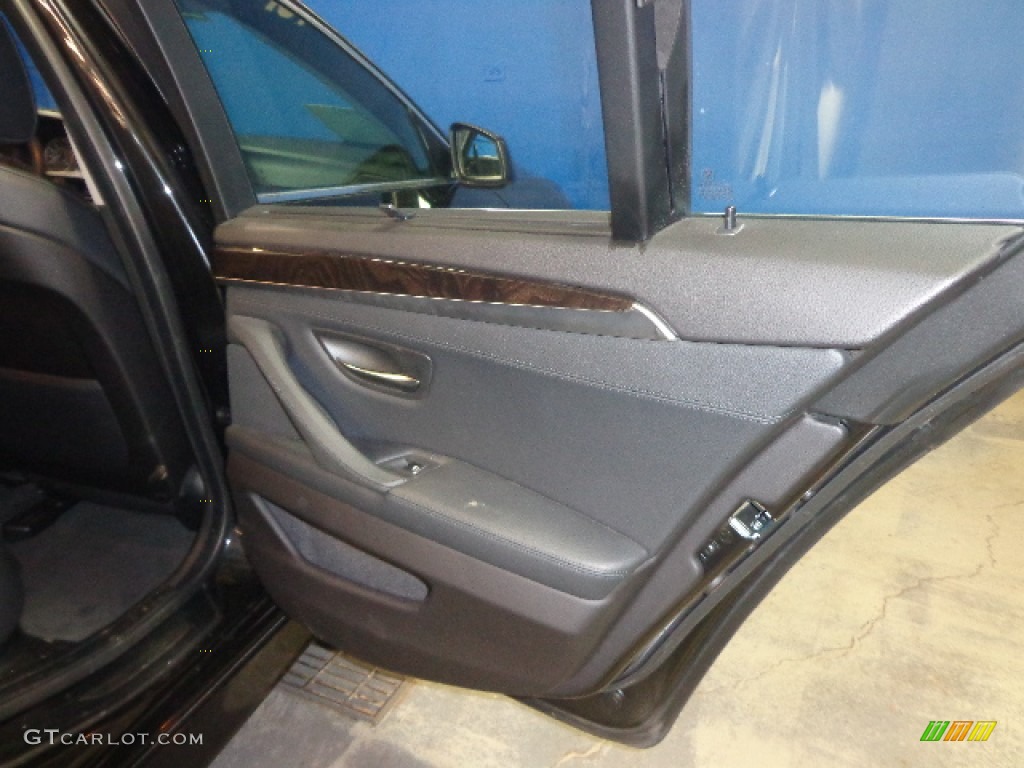 2011 5 Series 535i xDrive Sedan - Black Sapphire Metallic / Black photo #26