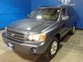 Bluestone Metallic 2003 Toyota Highlander V6 4WD