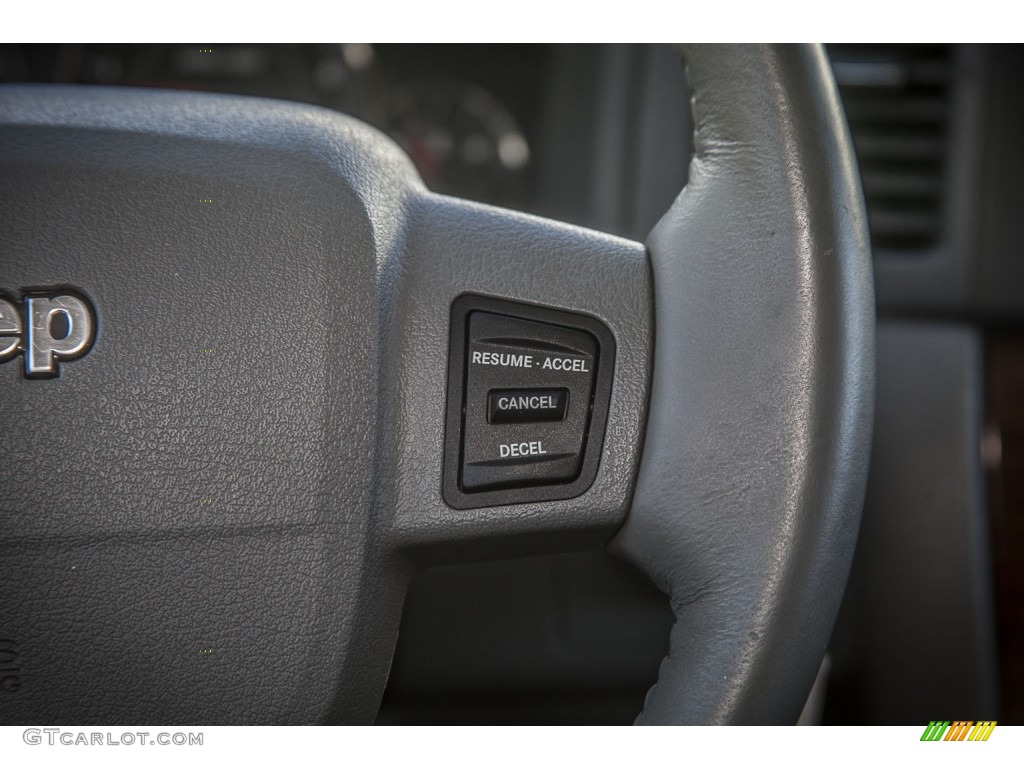 2006 Grand Cherokee Limited - Bright Silver Metallic / Medium Slate Gray photo #15