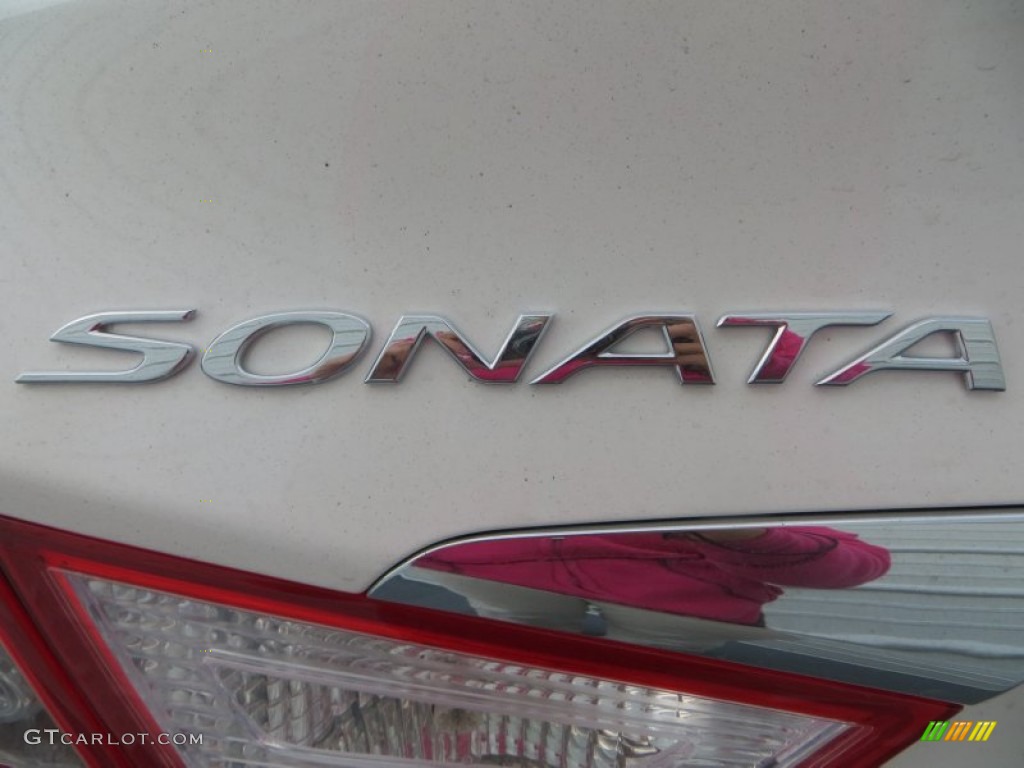 2014 Sonata GLS - Pearl White / Camel photo #4
