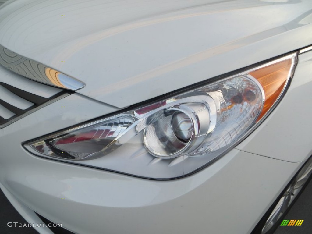 2014 Sonata GLS - Pearl White / Camel photo #10