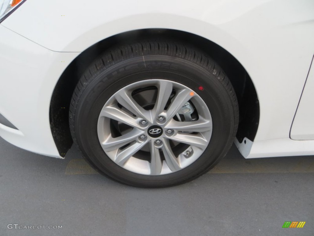 2014 Sonata GLS - Pearl White / Camel photo #13