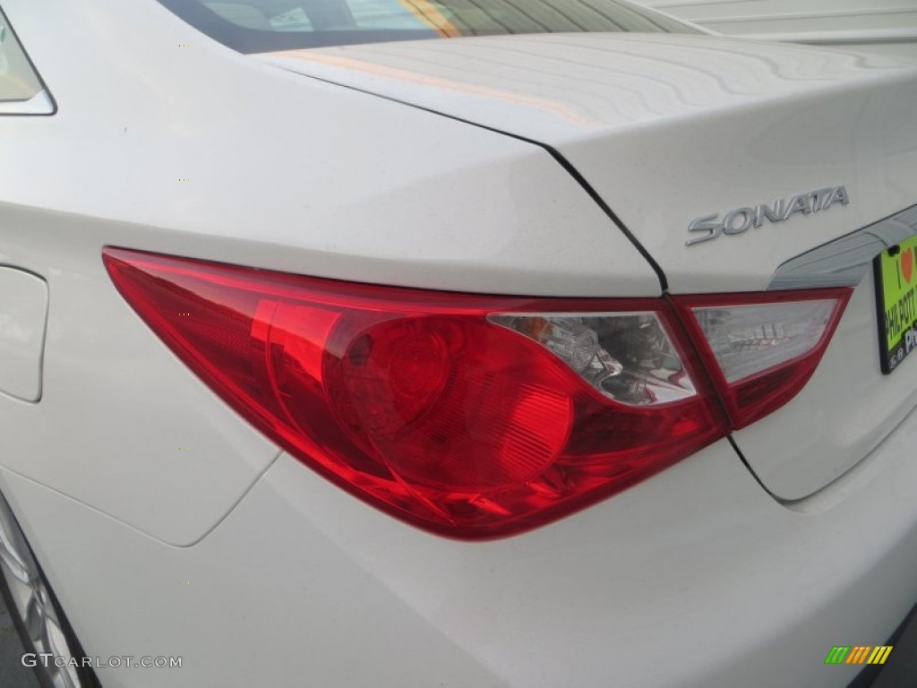 2014 Sonata GLS - Pearl White / Camel photo #15