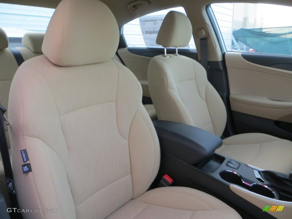 2014 Sonata GLS - Pearl White / Camel photo #17