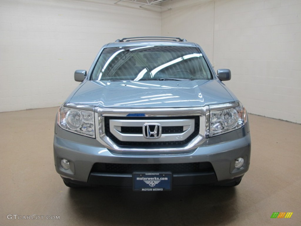 2009 Pilot Touring 4WD - Sterling Gray Metallic / Gray photo #2