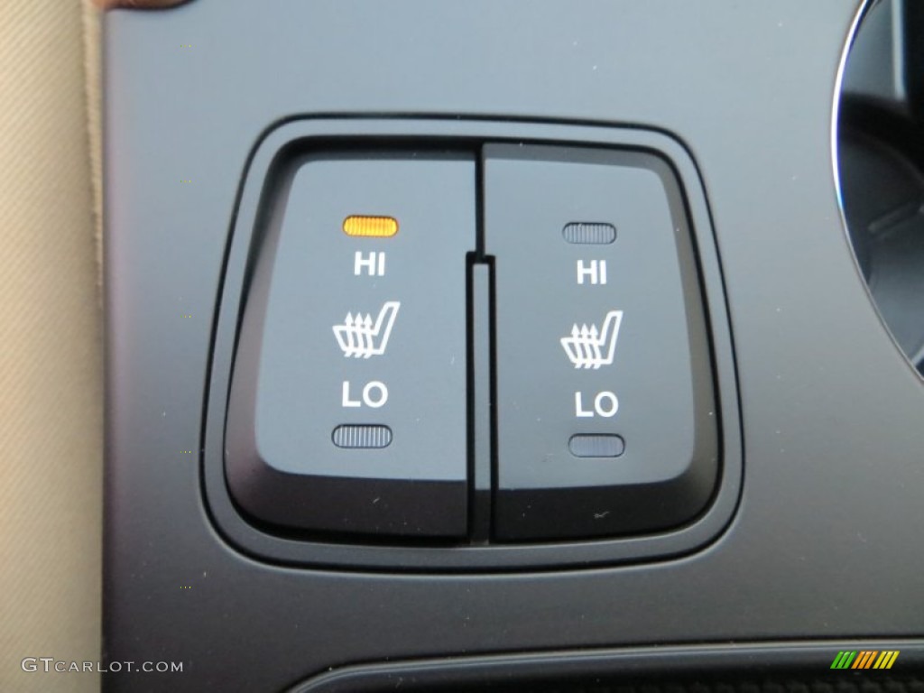 2014 Sonata GLS - Pearl White / Camel photo #30