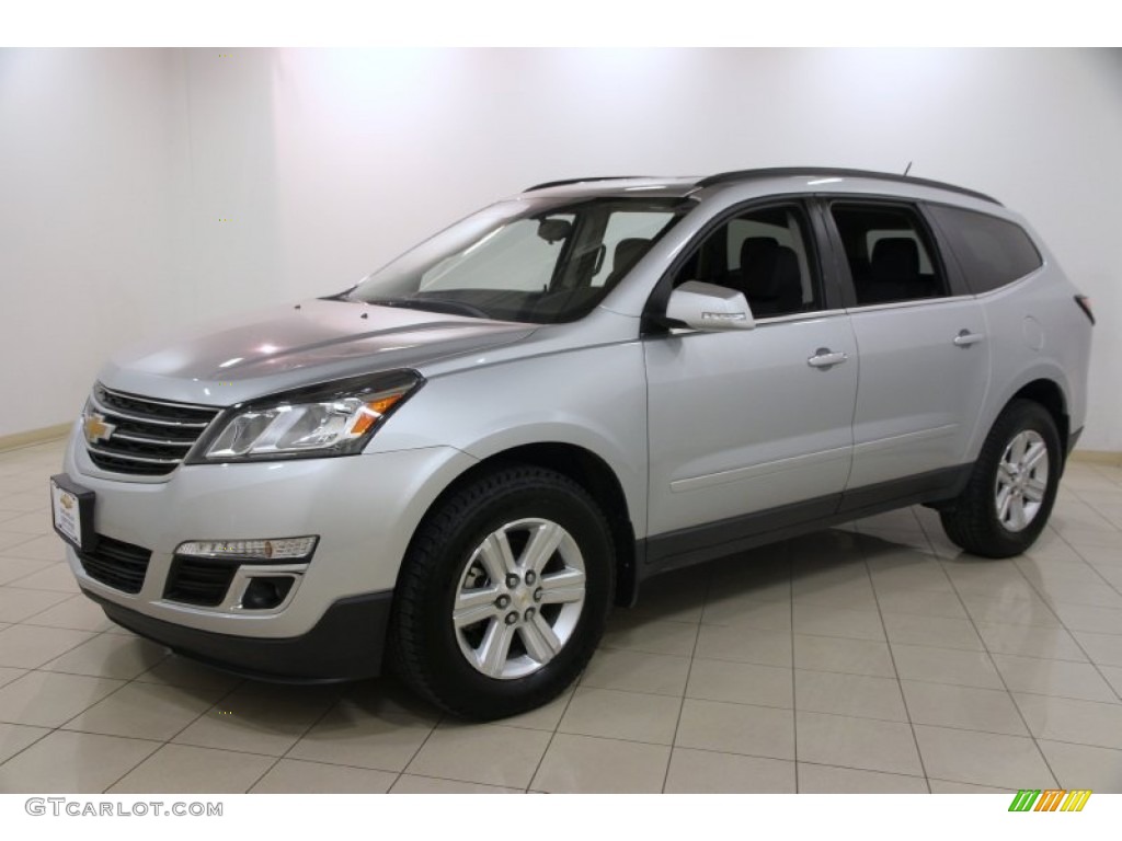 Silver Ice Metallic 2013 Chevrolet Traverse LT AWD Exterior Photo #88715422