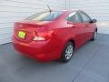 Boston Red - Accent GLS 4 Door Photo No. 4