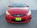 Boston Red - Accent GLS 4 Door Photo No. 8