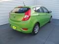 2013 Electrolyte Green Hyundai Accent GS 5 Door  photo #4