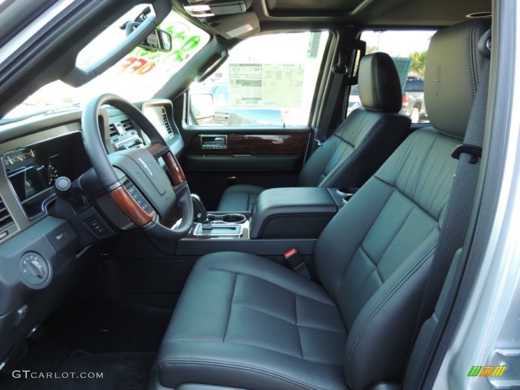 Charcoal Black Interior 2013 Lincoln Navigator 4x2 Photo #88716331