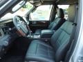 2013 Lincoln Navigator Charcoal Black Interior Front Seat Photo