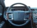 2013 Lincoln Navigator Charcoal Black Interior Steering Wheel Photo