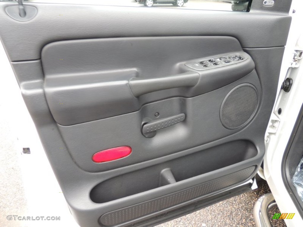 2005 Ram 1500 SLT Quad Cab - Bright White / Dark Slate Gray photo #6