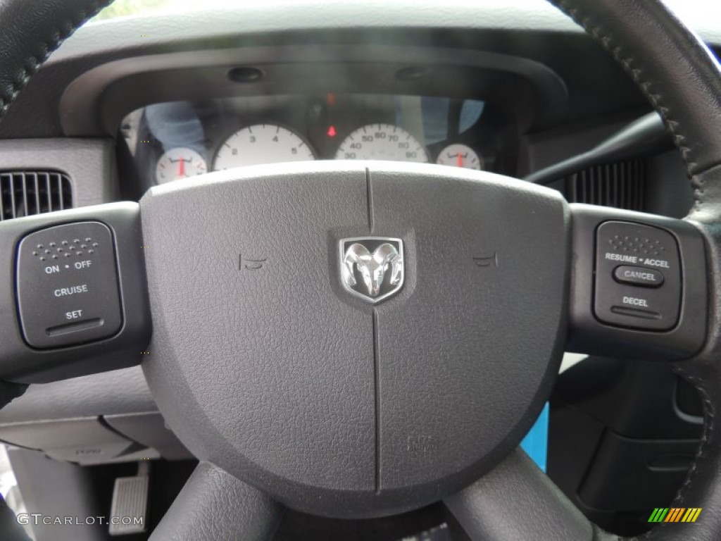 2005 Ram 1500 SLT Quad Cab - Bright White / Dark Slate Gray photo #20