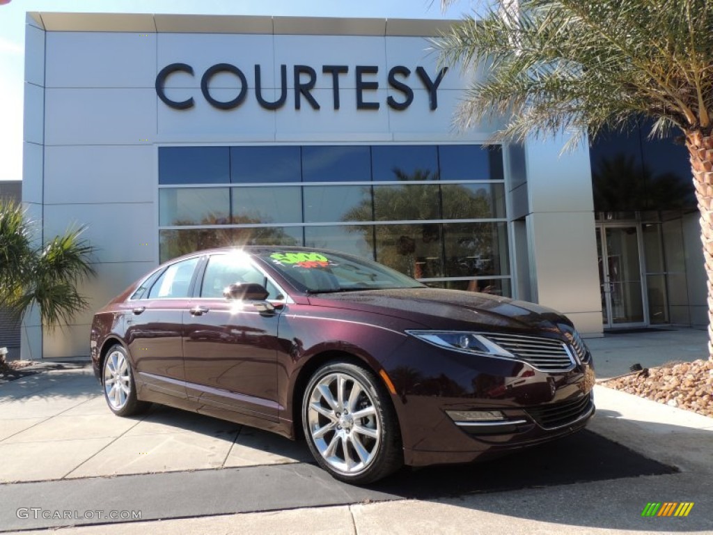 2013 MKZ 2.0L EcoBoost FWD - Bordeaux Reserve / Light Dune photo #1