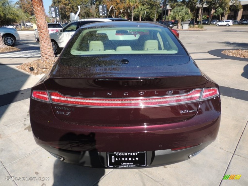 2013 MKZ 2.0L EcoBoost FWD - Bordeaux Reserve / Light Dune photo #4