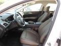 2013 Lincoln MKZ Hazelnut Interior Front Seat Photo