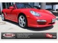 Guards Red 2010 Porsche Boxster 