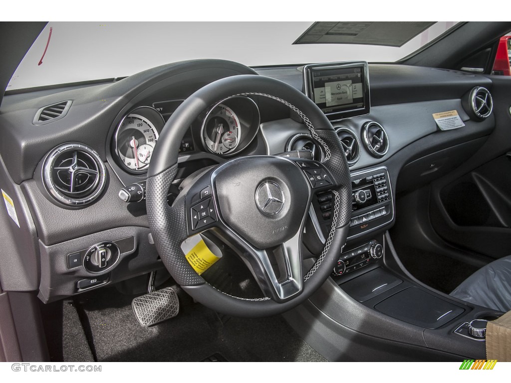2014 Mercedes-Benz CLA 250 Black Dashboard Photo #88720006