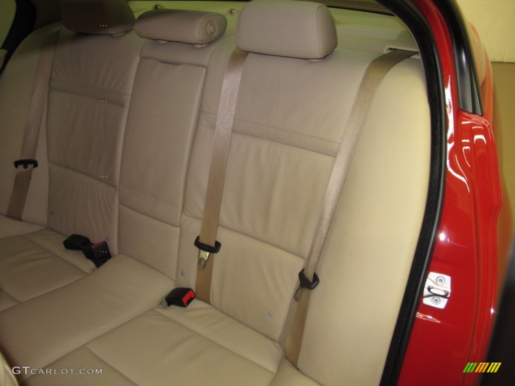 2010 3 Series 328i Sedan - Crimson Red / Beige photo #17