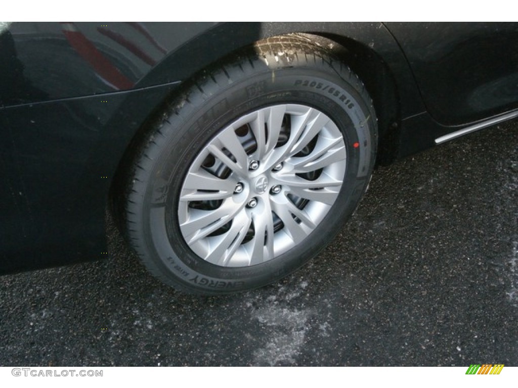 2014 Camry LE - Cosmic Gray Metallic / Ivory photo #9