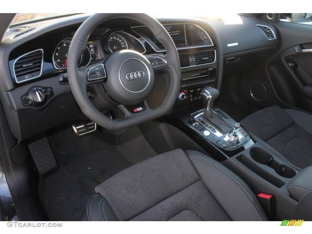Black Interior 2014 Audi A5 2.0T quattro Coupe Photo #88723837