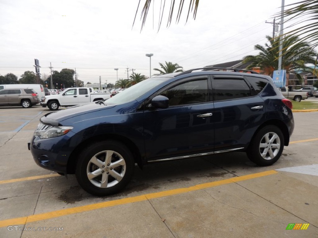 2009 Murano SL - Deep Sapphire Metallic / Beige photo #5