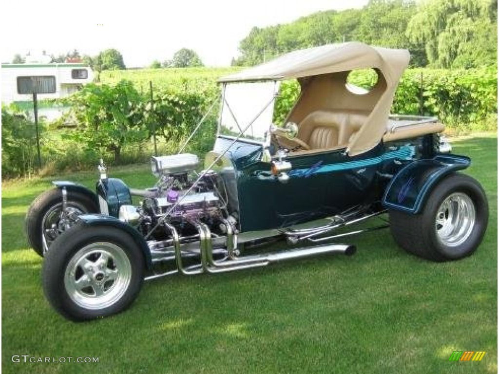 1923 T Bucket Roadster - Emerald Green / Tan photo #1