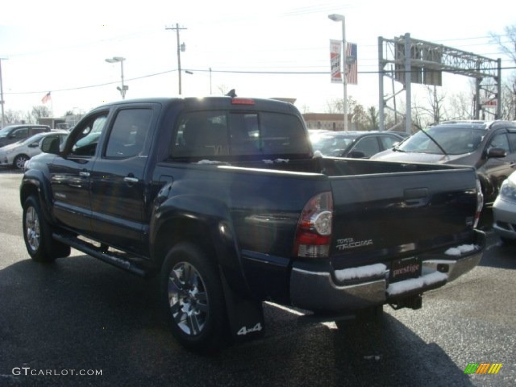 2013 Tacoma V6 Double Cab 4x4 - Nautical Blue Metallic / Graphite photo #4