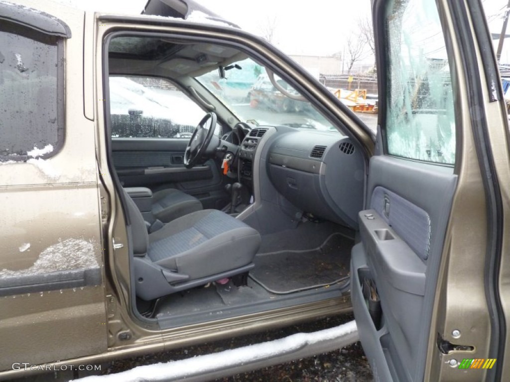 2002 Xterra SE V6 4x4 - Gold Rush Metallic / Gray Celadon photo #7