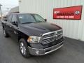 2014 Black Ram 1500 Big Horn Quad Cab 4x4  photo #1