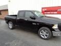 2014 Black Ram 1500 Big Horn Quad Cab 4x4  photo #2