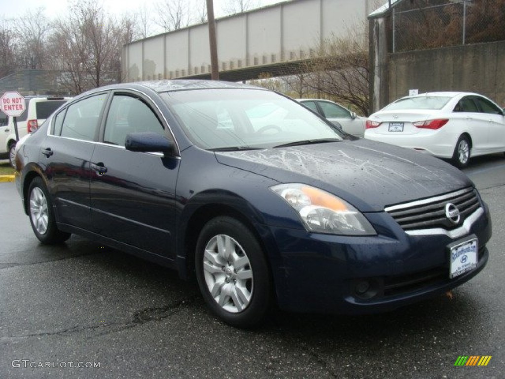 2009 Altima 2.5 S - Navy Blue Metallic / Charcoal photo #3