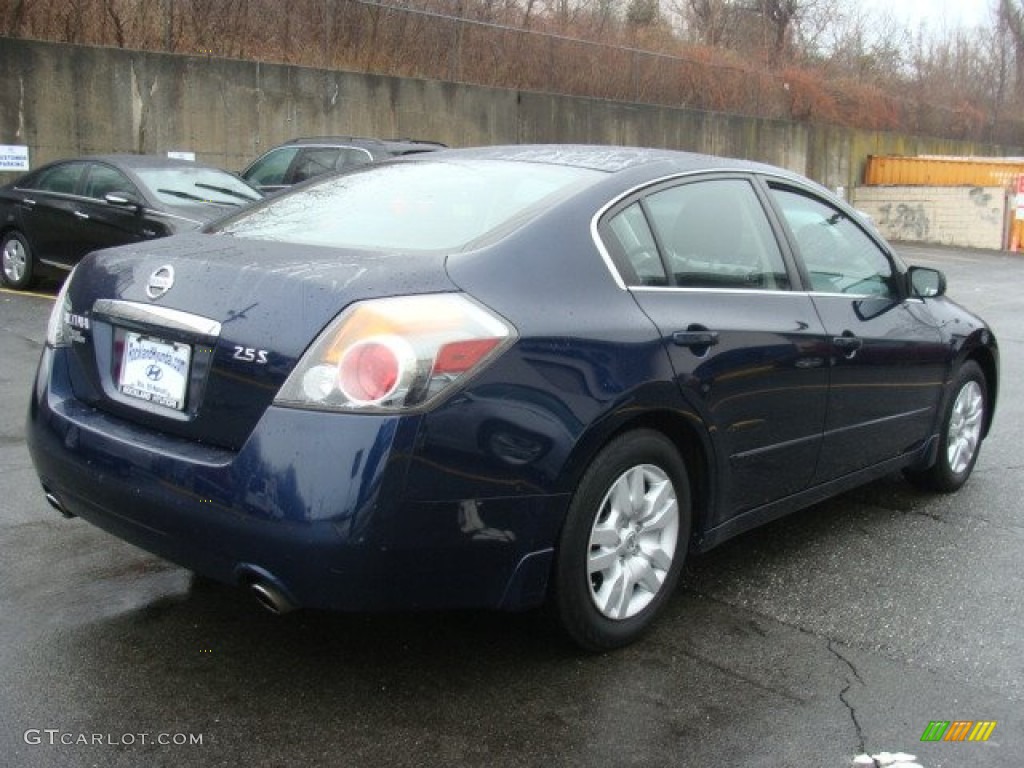 2009 Altima 2.5 S - Navy Blue Metallic / Charcoal photo #4