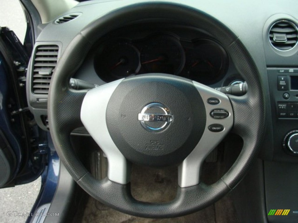 2009 Altima 2.5 S - Navy Blue Metallic / Charcoal photo #13