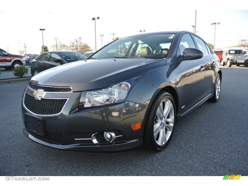 2013 Cruze LTZ/RS - Cyber Gray Metallic / Jet Black photo #1