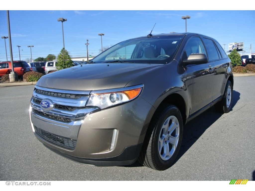 2012 Edge SEL AWD - Ginger Ale Metallic / Medium Light Stone photo #1