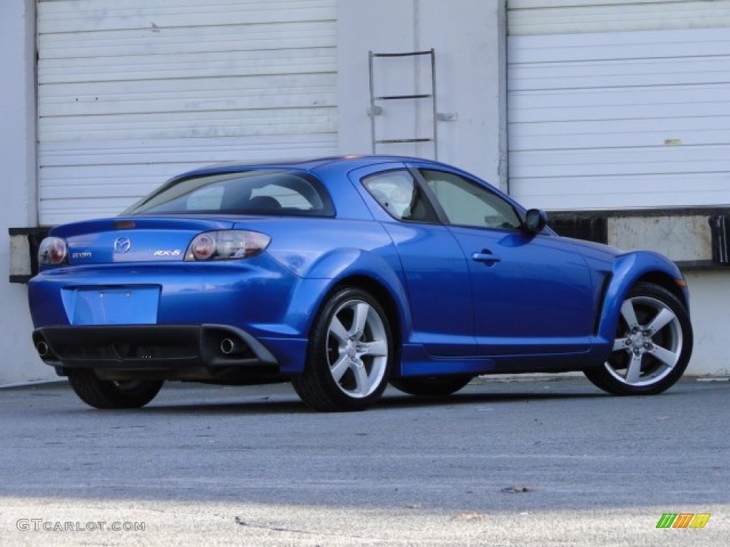 Winning Blue Metallic 2005 Mazda RX-8 Sport Exterior Photo #88730160