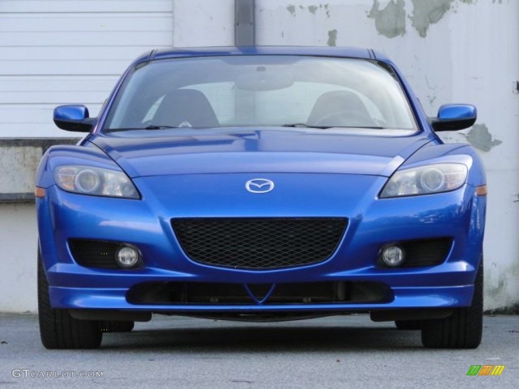 Winning Blue Metallic 2005 Mazda RX-8 Sport Exterior Photo #88730229